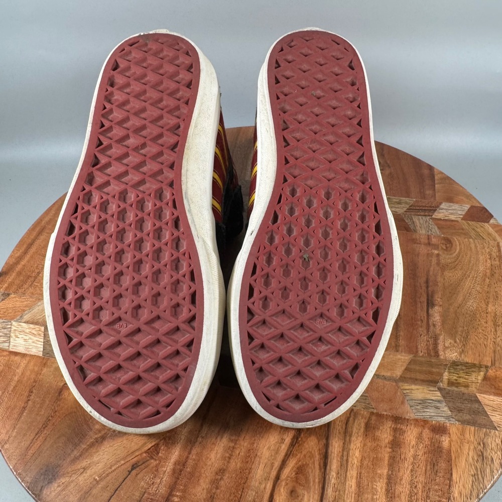 Vans Harry Potter Gryffindor Sk8-Hi Black Red Gold Kids Size 2.0 Sneakers - Picture 6 of 7